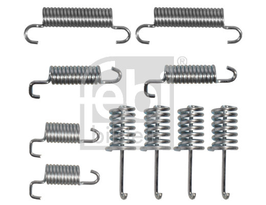 Set accesorii, sabot de frana spate (182015 FEBI BILSTEIN) MERCEDES-BENZ,VW