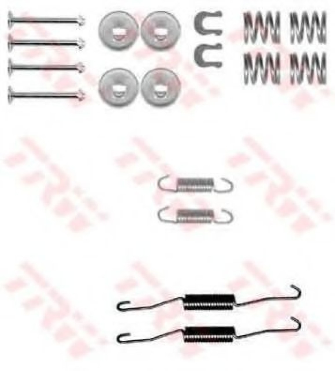 Set accesorii, sabot de frana TOYOTA CELICA (ZZT23_) (1999 - 2005) TRW SFK312 piesa NOUA