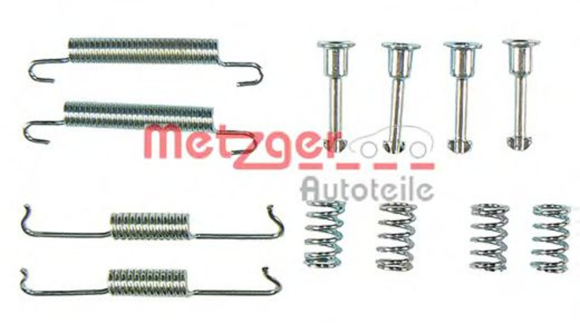 Set accesorii, saboti frana parcare BMW X6 (E71, E72) (2008 - 2014) METZGER 105-0841 piesa NOUA