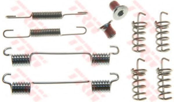 Set accesorii, saboti frana parcare MERCEDES CLC-CLASS (CL203) (2008 - 2011) TRW SFK402 piesa NOUA