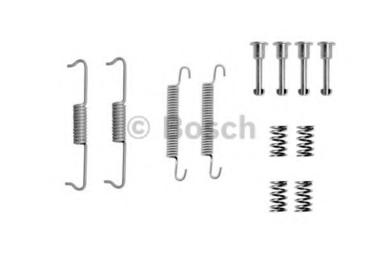 Set accesorii, saboti frana parcare MERCEDES M-CLASS (W164) (2005 - 2011) BOSCH 1 987 475 306 piesa NOUA