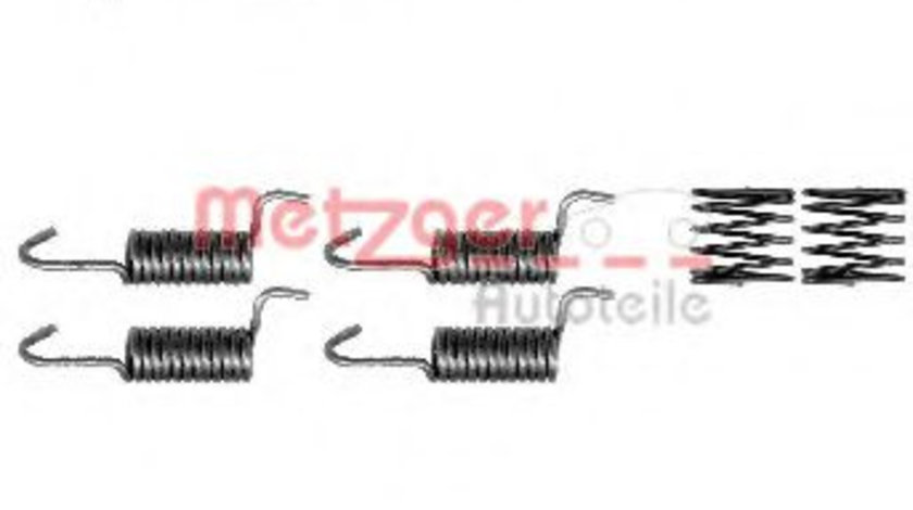 Set accesorii, saboti frana parcare MITSUBISHI LANCER Limuzina (CY, CZ) (2007 - 2016) METZGER 105-0010 piesa NOUA