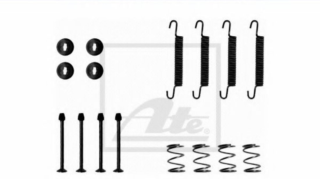 Set accesorii, saboti frana parcare OPEL ASTRA F Hatchback (53, 54, 58, 59) (1991 - 1998) ATE 03.0137-9243.2 piesa NOUA