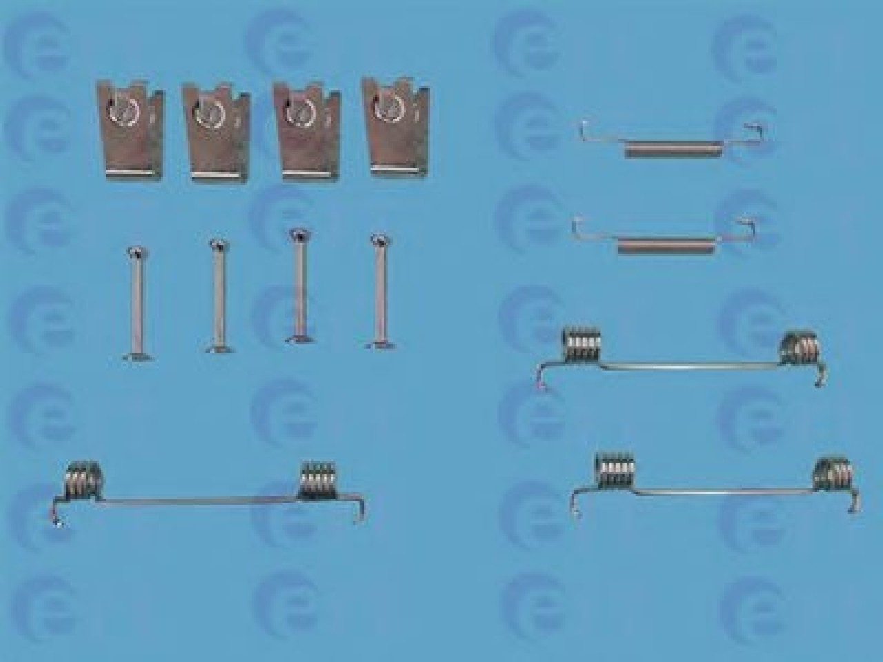 Set accesorii, saboti frana parcare PEUGEOT BOXER bus (2006 - 2016) ERT 310017 piesa NOUA