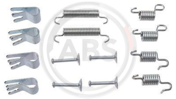 Set accesorii, saboti frana parcare puntea spate (0850Q ABS) TOYOTA