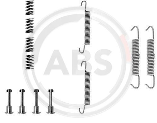 Set accesorii, saboti frana parcare puntea spate (0621Q ABS) AC,ALPINA,BMW,MINI