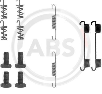 Set accesorii, saboti frana parcare puntea spate (0622Q ABS) MERCEDES-BENZ