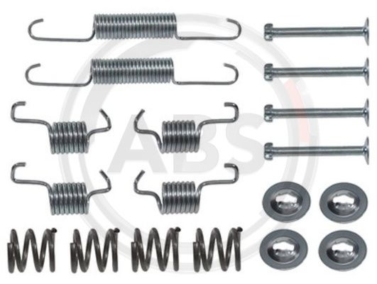 Set accesorii, saboti frana parcare puntea spate (0011Q ABS) FIAT,TOYOTA