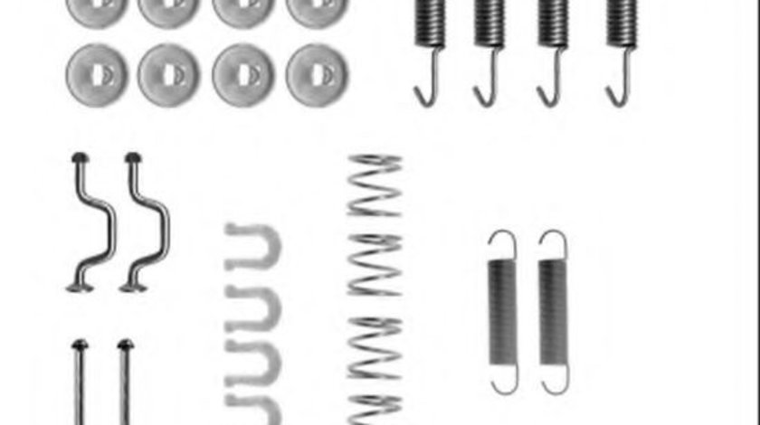 Set accesorii, saboti frana parcare TOYOTA AVENSIS Liftback (T22) (1997 - 2003) TEXTAR 97043500 piesa NOUA