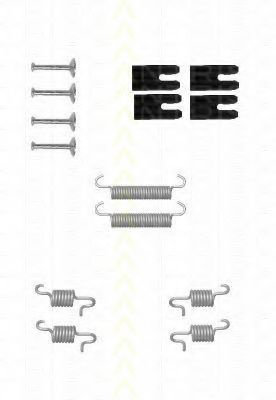 Set accesorii, saboti frana parcare TOYOTA COROLLA (CDE12, ZZE12, NDE12, ZDE12) (2001 - 2007) TRISCA...