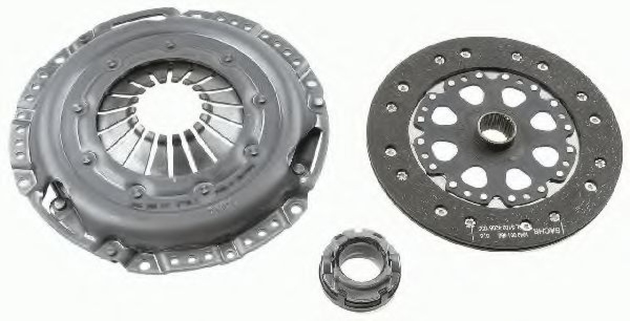 Set ambreiaj MERCEDES C-CLASS (W202) (1993 - 2000) SACHS 3000 824 101 piesa NOUA