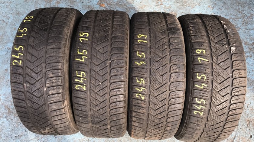 Set anvelope iarnă PIRELLI M+S 245 45 R19 102V made in Germany.