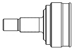 Set articulatie, planetara FIAT DUCATO platou / sasiu (250, 290) (2006 - 2016) GSP 817045 piesa NOUA