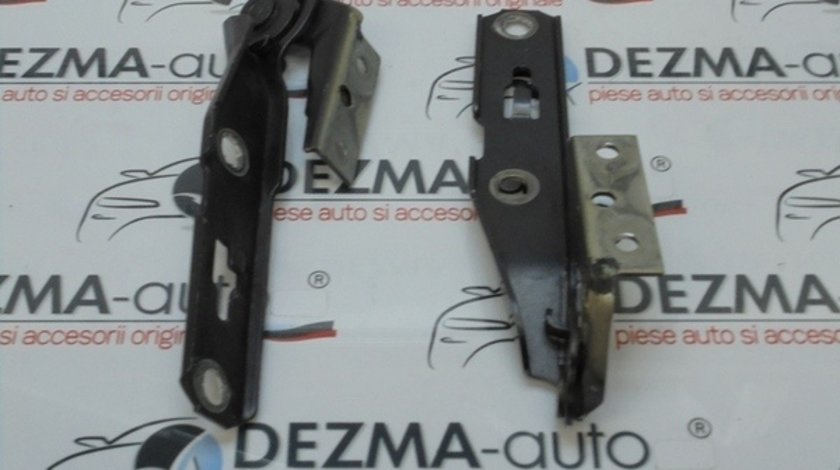 Set balamale capota fata, 8E0823302E, Audi A4 Avant (8ED, B7)