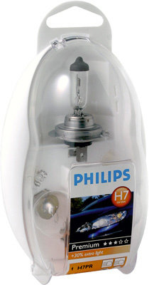 SET BECURI AUTO DE REZERVA H7 PHILIPS EASYKIT 12V 55474EKKM PHILIPS