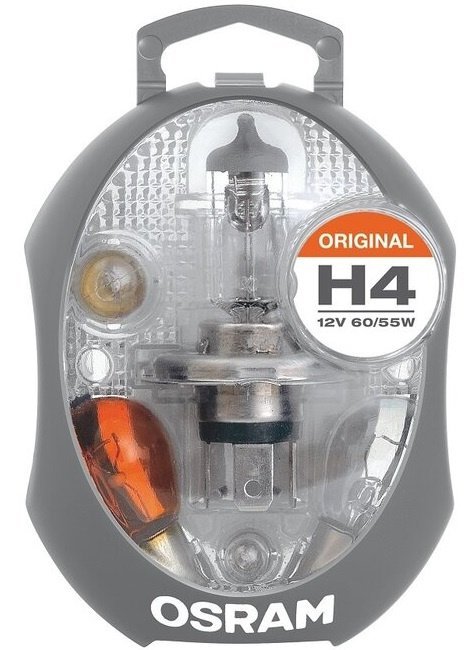 Set Becuri Rezerva Osram H4 12V 60/55W CLKH4