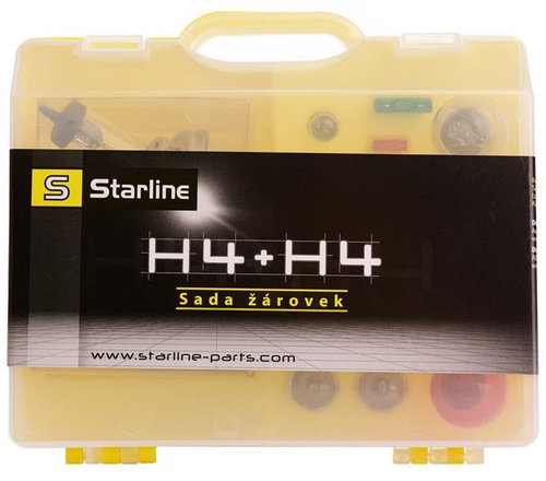 Set Becuri Rezerva Starline H4 + H4 12V 60/55W S 99.99.913