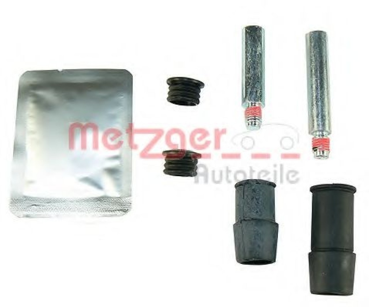 Set bucsi de ghidaj, etrier frana BMW Seria 1 Cupe (E82) (2007 - 2013) METZGER 113-1442X piesa NOUA