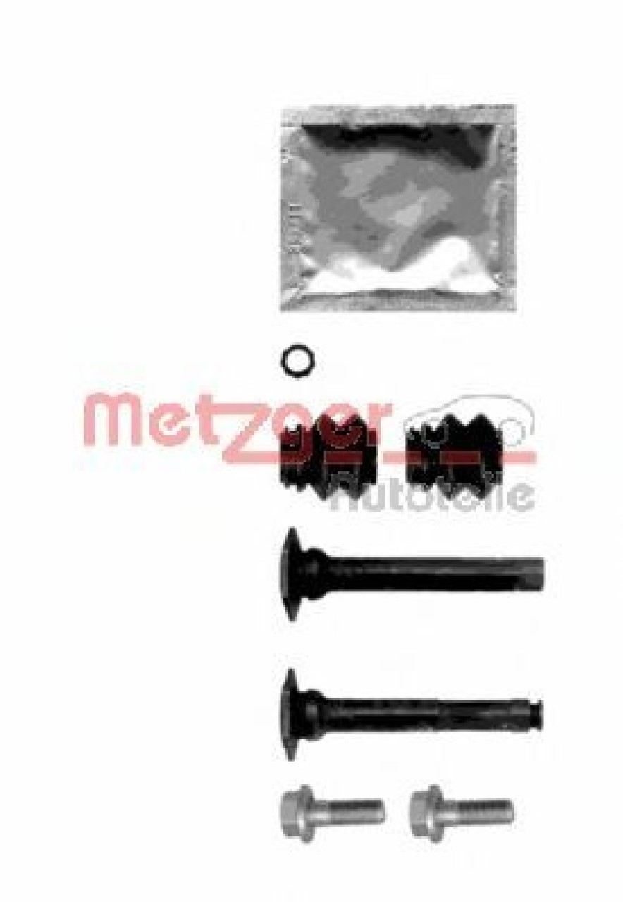 Set bucsi de ghidaj, etrier frana FORD TRANSIT platou / sasiu (FM, FN) (2000 - 2006) METZGER 113-1357X piesa NOUA