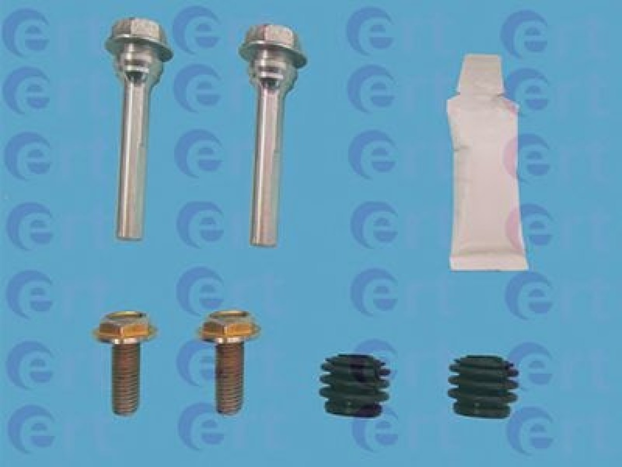 Set bucsi de ghidaj, etrier frana RENAULT CLIO II (BB0/1/2, CB0/1/2) (1998 - 2005) ERT 410168 piesa NOUA