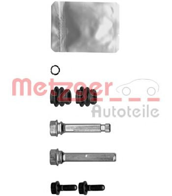 Set bucsi de ghidaj, etrier frana TOYOTA YARIS (P13) (2010 - 2016) METZGER 113-1492X piesa NOUA