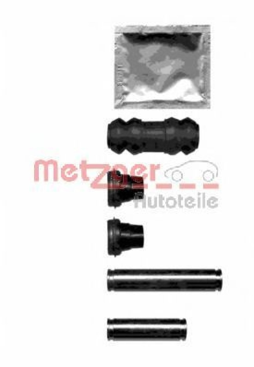 Set bucsi de ghidaj, etrier frana VW LT II caroserie (2DA, 2DD, 2DH) (1996 - 2006) METZGER 113-1371X piesa NOUA