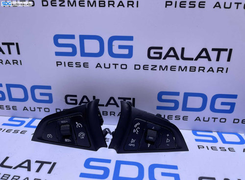 Set Buton Butoane Comanda Comenzi Volan Opel Astra J 2009 - 2015 Cod 13268692 13268686