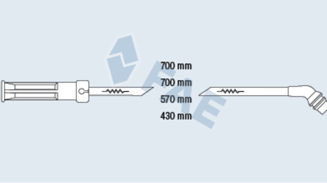 Set cablaj aprindere (85995 FAE) RENAULT