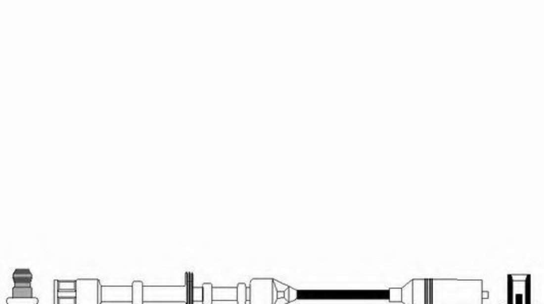 Set cablaj aprindere AUDI A3 (8L1) (1996 - 2003) NGK 0967 piesa NOUA