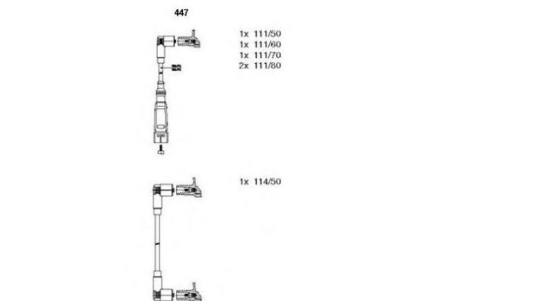 Set cablaj aprindere Audi AUDI 100 Avant (4A, C4) 1990-1994 #2 0300890612