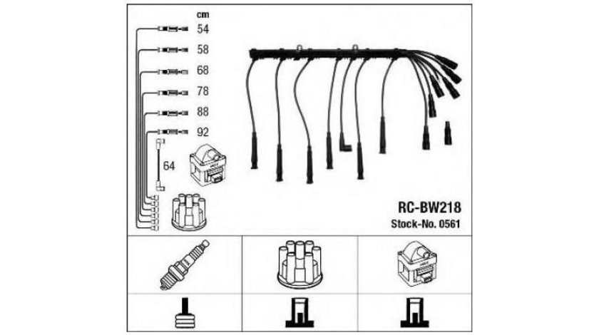 Set cablaj aprindere BMW 5 (E28) 1980-1987 #2 0300890219