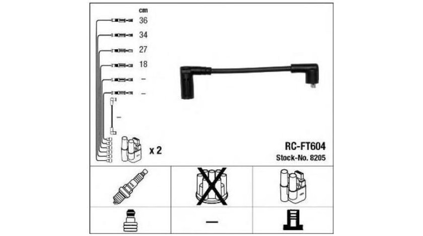 Set cablaj aprindere Fiat CINQUECENTO (170) 1991-1999 #2 0300891015