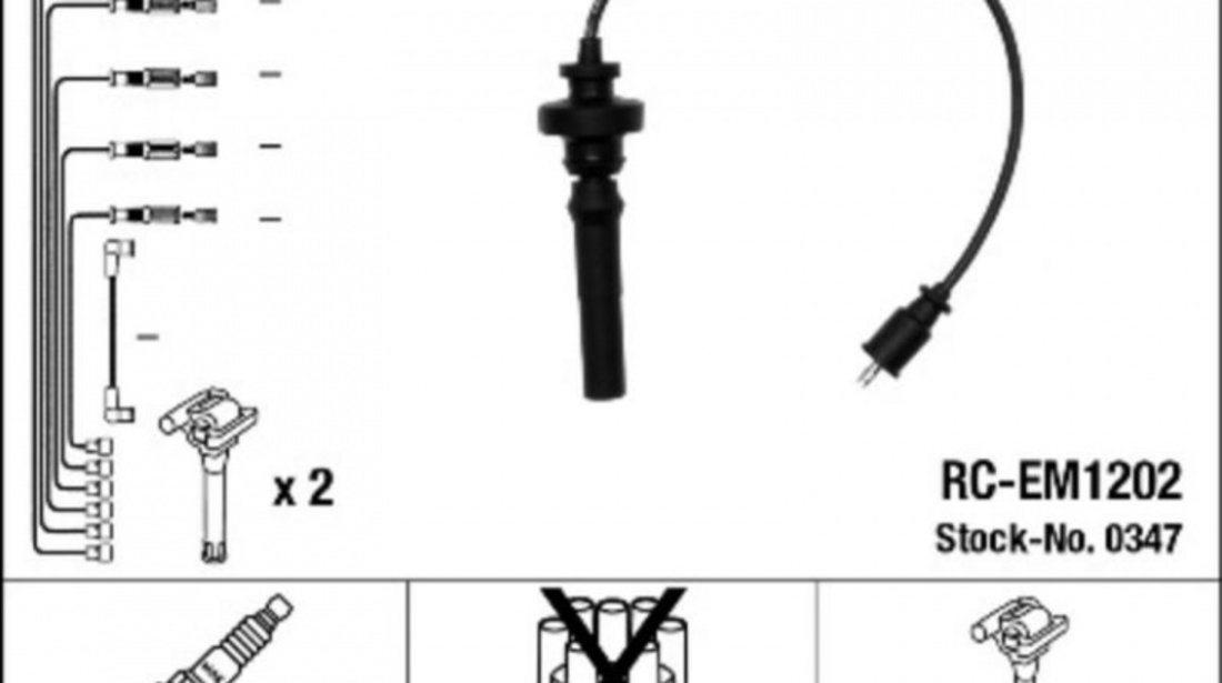 Set cablaj aprindere Mitsubishi LANCER Kombi (CS_W) 2003-2008 #2 0347