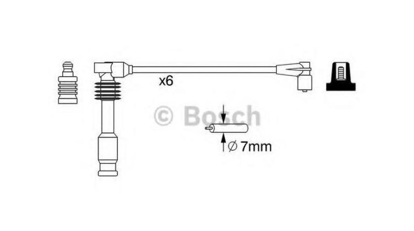 Set cablaj aprindere Opel CALIBRA A (85_) 1990-1997 #2 0986357050