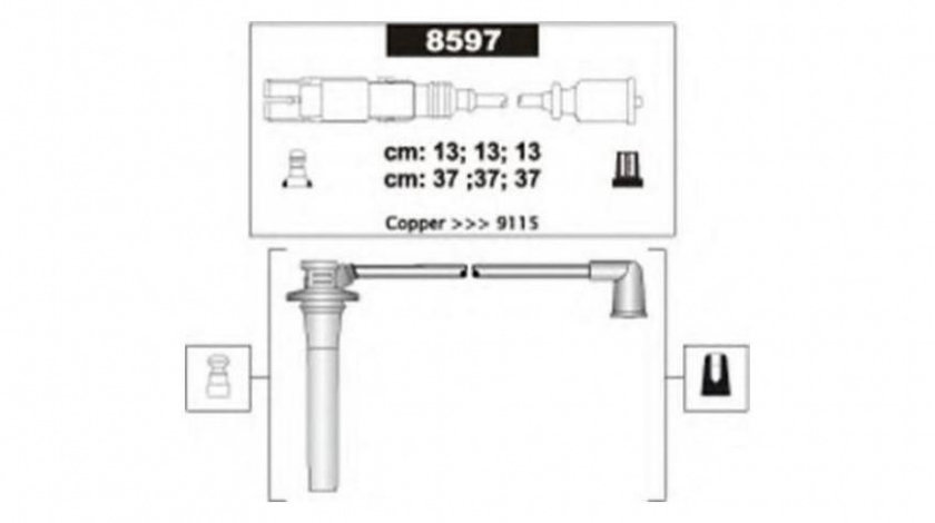 Set cablaj aprindere Smart CABRIO (450) 2000-2004 #2 941318111303