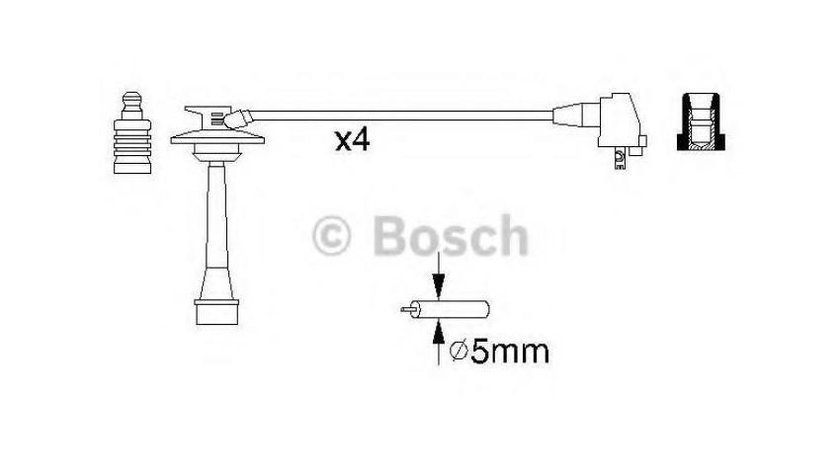 Set cablaj aprindere Toyota CARINA E limuzina (_T19_) 1992-1997 #2 0986356933