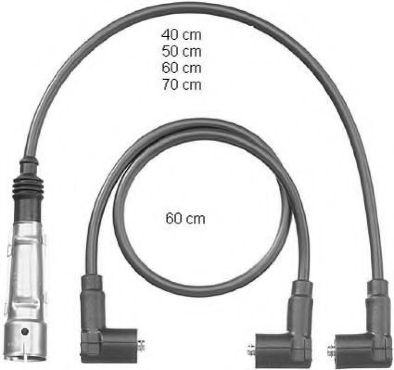 Set cablaj aprindere VW POLO Variant (6KV5) (1997 - 2001) BERU ZEF562 piesa NOUA