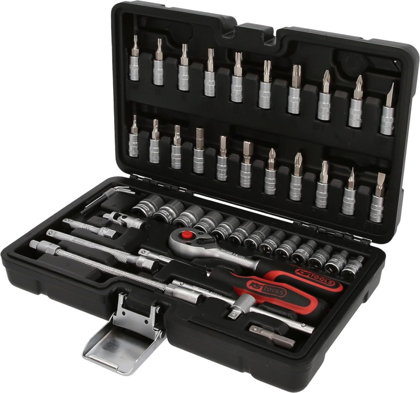 Set Cheie Tubulare 1/4. 48 De Piese Ks Tools 917.0648