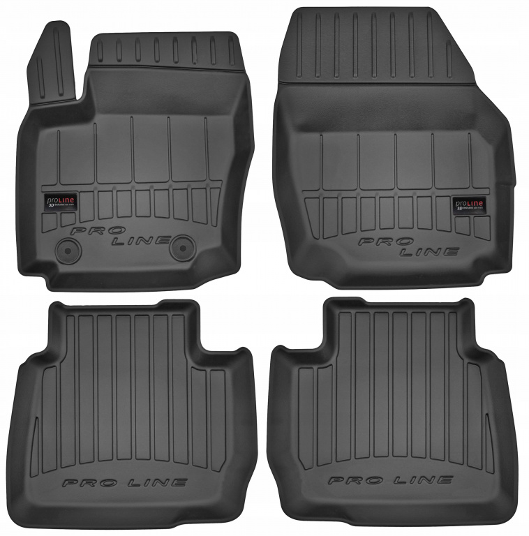 Set Covorase Auto Cauciuc Negro Renault Modus 2004-2012 Pro Line Tip Tavita 3D 3D426122