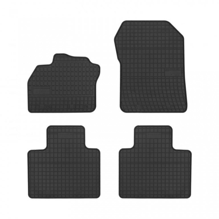 Set Covorase Auto Cauciuc Negro Renault Zoe 2012→ Cod: 401815