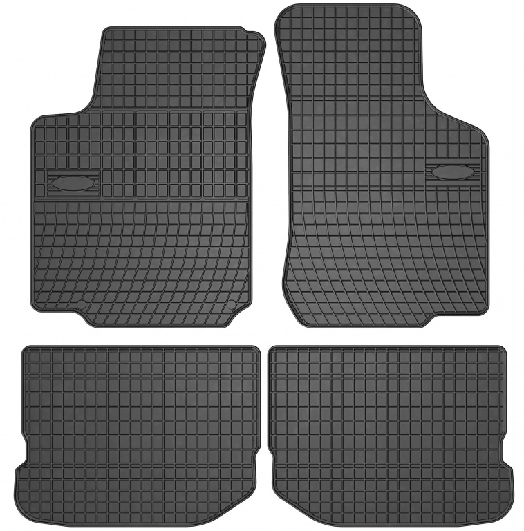 Set Covorase Auto Cauciuc Negro Volkswagen New Beetle 1998-2010 0012