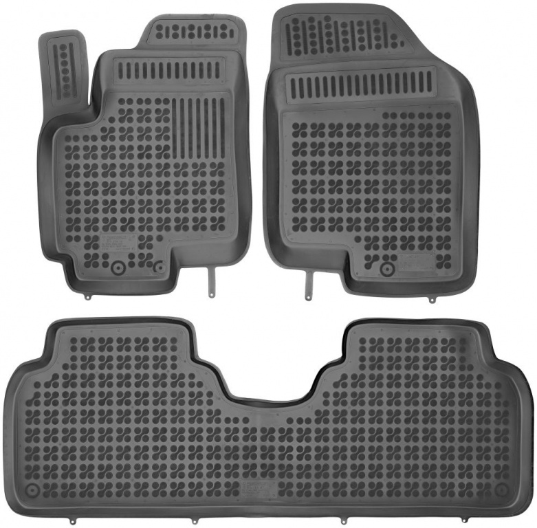 Set Covorase Auto Cauciuc Rezaw Plast Kia Venga 2010→ RP-D 201007