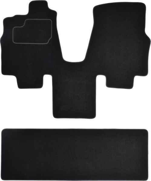 Set Covorase Auto Mocheta Fata + Spate Mammooth Kia Carnival 2 2001-2006 Negru MMT A041 KIA15 PRM 01