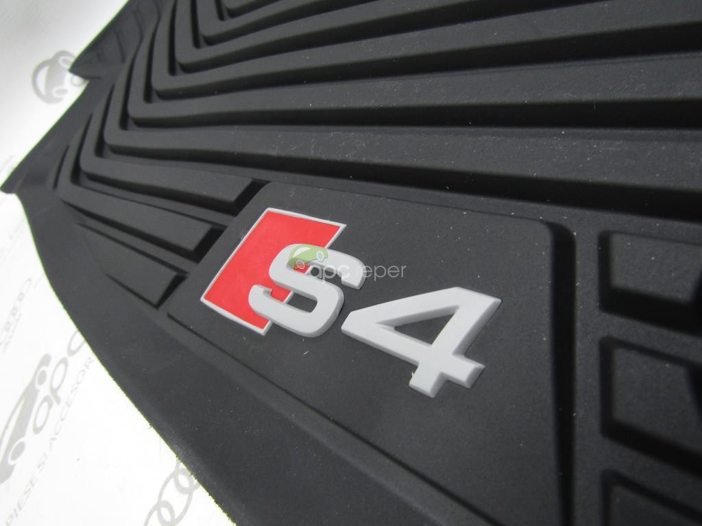 Set covorase originale cauciuc Audi A4 8W B9 - "S4'' #54000789