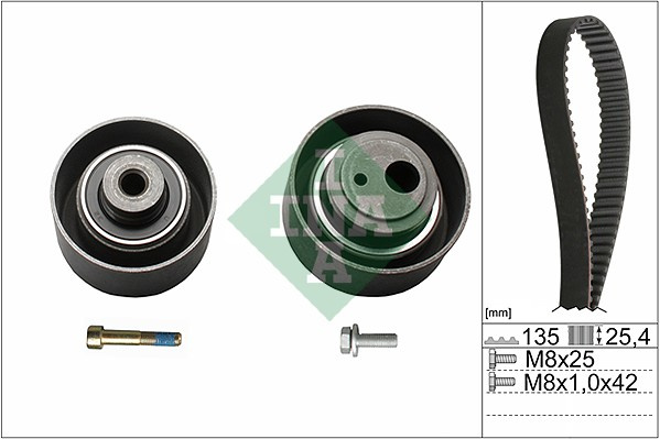 Set curea de distributie (530005510 INA) Citroen,PEUGEOT