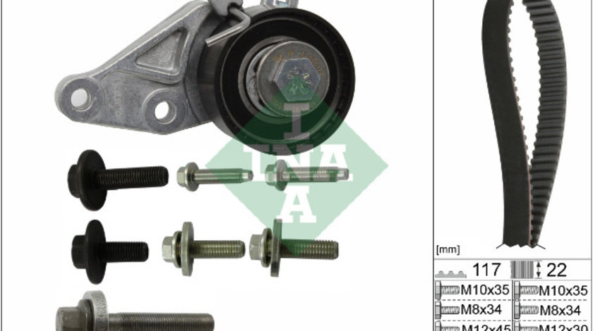 Set curea de distributie (530014010 INA) FORD,FORD AUSTRALIA,MAZDA,VOLVO