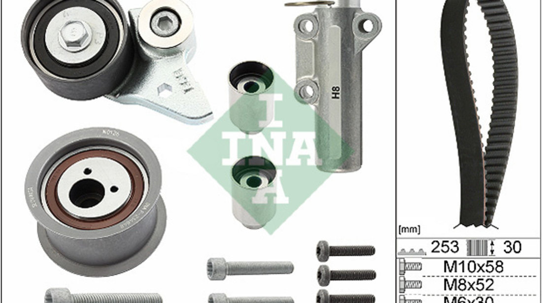 Set curea de distributie (530045210 INA) AUDI