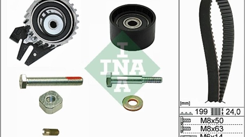 Set curea de distributie (530056210 INA) ALFA ROMEO,CADILLAC,CHEVROLET,CHRYSLER,FIAT,HOLDEN,JEEP,LANCIA,OPEL,SAAB,SUZUKI,VAUXHALL