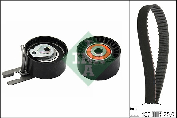 Set curea de distributie (530063210 INA) MAZDA