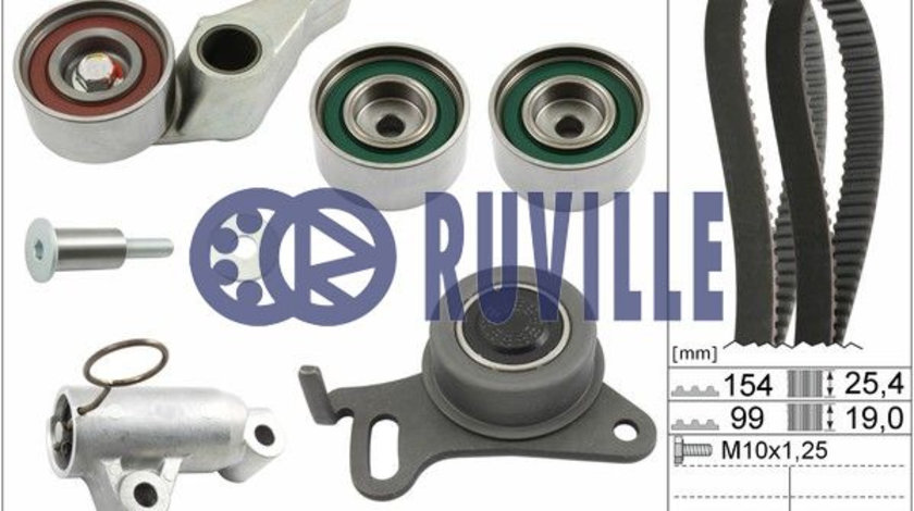 Set curea de distributie (5734370 EVR) MITSUBISHI